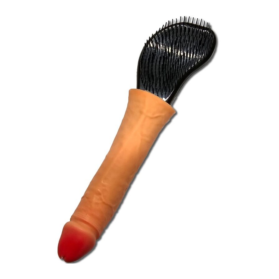 DIABLO PICANTE - HAIR BRUSH WITH PENIS AT THE TIP